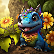 Lade das Bild in den Galerie-Viewer, Tier-Vollbild Diamond Painting-30x30cm