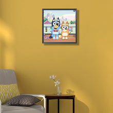 Lade das Bild in den Galerie-Viewer, Bree The Wonderful Dog-Voller Diamond Painting-30x30cm