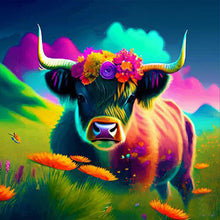 Lade das Bild in den Galerie-Viewer, Buntes Tier-Volle Diamond Painting-30x30cm