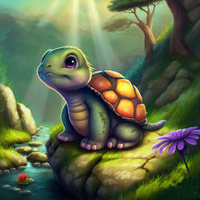 Lade das Bild in den Galerie-Viewer, Buntes Tier-Volle Diamond Painting-30x30cm