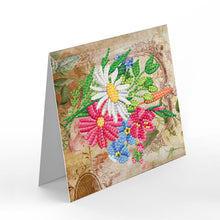 Lade das Bild in den Galerie-Viewer, 8pcs/Set-Flower-Diamond Grußkarten