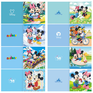 8pcs/Set-Mickey Mouse-Diamond Grußkarten