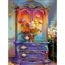 Lade das Bild in den Galerie-Viewer, Antike Möbel-Volle Runde Diamond Painting-30x40cm