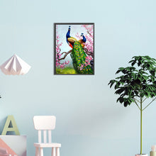 Lade das Bild in den Galerie-Viewer, Pfau-Voller Diamond Painting-30x40cm