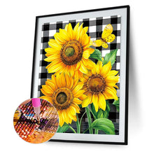 Lade das Bild in den Galerie-Viewer, Sonnenblume-Volle Runde Diamond Painting-30x40cm