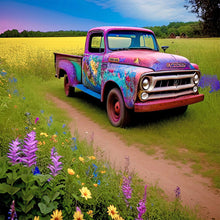 Lade das Bild in den Galerie-Viewer, LKW-Voller Diamond Painting-30x30cm