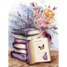 Lade das Bild in den Galerie-Viewer, (Mehrere Größen rund/quadratisch) Lavender-Volle Diamond Painting