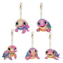 Lade das Bild in den Galerie-Viewer, 6pcs/Set-Butterfly/Wing-Double Side Drill-Diamond Schlüsselanhänger