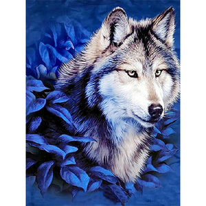 Wolf-Voller Diamond Painting-30x40cm