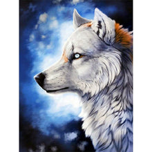 Lade das Bild in den Galerie-Viewer, Wolf-Voller Diamond Painting-30x40cm
