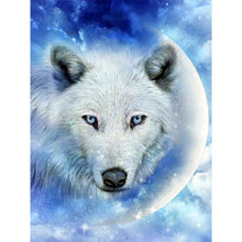Lade das Bild in den Galerie-Viewer, Wolf-Voller Diamond Painting-30x40cm
