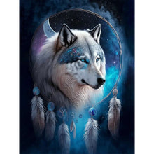 Lade das Bild in den Galerie-Viewer, Wolf-Voller Diamond Painting-30x40cm