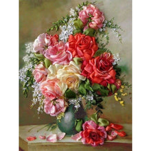 Lade das Bild in den Galerie-Viewer, Flower-Voller Diamond Painting-30x40cm