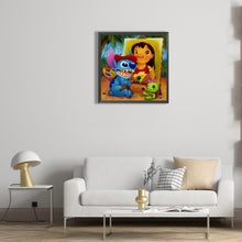 Lade das Bild in den Galerie-Viewer, Lilo & Stitch-Voller Diamond Painting-30x30cm