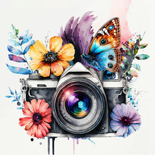 Lade das Bild in den Galerie-Viewer, Camera Bird-VollerDiamond Painting-30x30cm