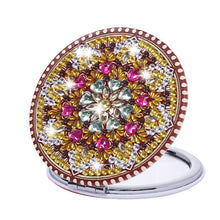 Lade das Bild in den Galerie-Viewer, Mandala-Diamant-Schminkspiegel