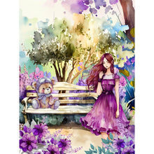 Lade das Bild in den Galerie-Viewer, Lavender-VollerDiamond Painting-30x40cm