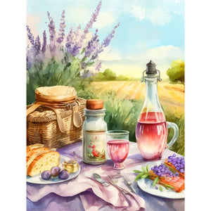 Lavender-VollerDiamond Painting-30x40cm
