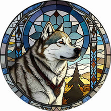 Lade das Bild in den Galerie-Viewer, Buntglas Animal-VollerDiamond Painting-35x35cm