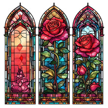 Lade das Bild in den Galerie-Viewer, Rose-Voller Diamond Painting-40x40cm