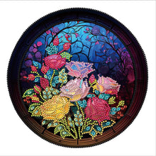 Lade das Bild in den Galerie-Viewer, Buntglas-Schmetterling-Teil-Special Diamond Painting-30x30cm