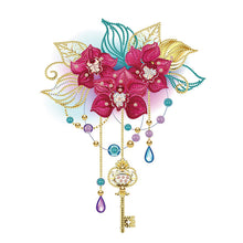 Lade das Bild in den Galerie-Viewer, Blumen-Teil-Spezial-Diamantgemälde, 30 x 40 cm