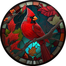 Lade das Bild in den Galerie-Viewer, Buntglas Animal-VollerDiamond Painting-30x30cm