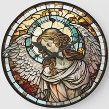 Lade das Bild in den Galerie-Viewer, Buntglas Elf-Full Round Diamond Painting-30x30cm
