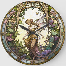 Lade das Bild in den Galerie-Viewer, Buntglas Elf-Full Round Diamond Painting-30x30cm