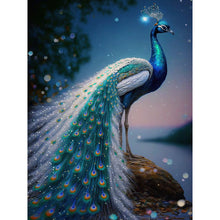 Lade das Bild in den Galerie-Viewer, Peacock-Full Round Diamond Painting-30x40cm