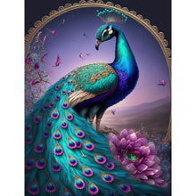 Lade das Bild in den Galerie-Viewer, Peacock-Full Round Diamond Painting-30x40cm