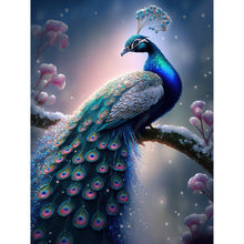 Lade das Bild in den Galerie-Viewer, Peacock-Full Round Diamond Painting-30x40cm