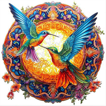 Lade das Bild in den Galerie-Viewer, Hummingbird-Voller Round Diamond Painting-35x35cm