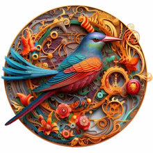 Lade das Bild in den Galerie-Viewer, Hummingbird-Voller Round Diamond Painting-35x35cm
