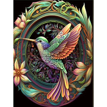 Lade das Bild in den Galerie-Viewer, Hummingbird-Voller Round Diamond Painting-30x40cm