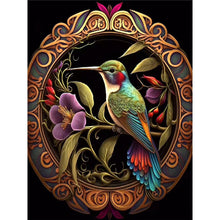 Lade das Bild in den Galerie-Viewer, Hummingbird-Voller Round Diamond Painting-30x40cm