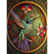 Lade das Bild in den Galerie-Viewer, Hummingbird-Voller Round Diamond Painting-30x40cm