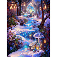 Lade das Bild in den Galerie-Viewer, (Multi-Größe) Dream Landscape-Full Round Diamond Painting