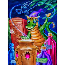 Lade das Bild in den Galerie-Viewer, Dragon-Voller Round Diamond Painting-30x40cm