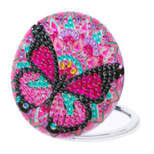 Lade das Bild in den Galerie-Viewer, Schminkspiegel mit Schmetterlingsdiamant