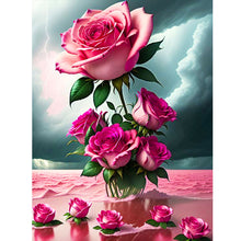 Lade das Bild in den Galerie-Viewer, Rose-Voller Round Diamond Painting-30x40cm