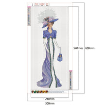 Lade das Bild in den Galerie-Viewer, Kleid Lady - Full Round Diamond Painting