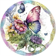 Lade das Bild in den Galerie-Viewer, Buntglas Animal-Voller Round Diamond Painting-30x30cm