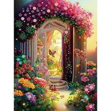 Lade das Bild in den Galerie-Viewer, Garden House-Partial Special Diamond Painting-30x40cm