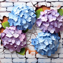 Lade das Bild in den Galerie-Viewer, Flowers-voller Round Diamond Painting-30x30cm