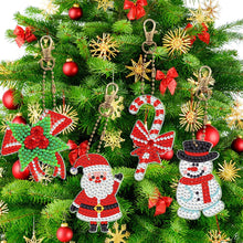 Lade das Bild in den Galerie-Viewer, Weihnachten-voller spezieller Diamant-Schlüsselanhänger