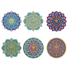 Lade das Bild in den Galerie-Viewer, Mandala-Kristall-Diamantuhr