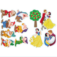 Lade das Bild in den Galerie-Viewer, 2 PCS DIY-Diamant-Malerei-Karikatur-Aufkleber