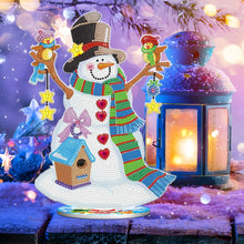 Lade das Bild in den Galerie-Viewer, DIY Weihnachtsschmuck aus Holz mit Kristall- und Diamantmalerei