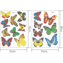 Lade das Bild in den Galerie-Viewer, 2pcs 5D DIY Diamond Painting Aufkleber